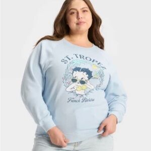 NEW Betty Boop St. Tropez sweatshirt
